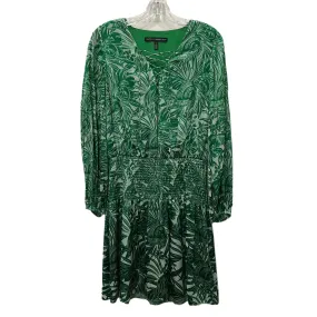Green Dress Casual Short White House Black Market, Size S