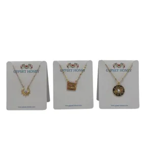 Gypset Honey Opalite Pendant Necklace