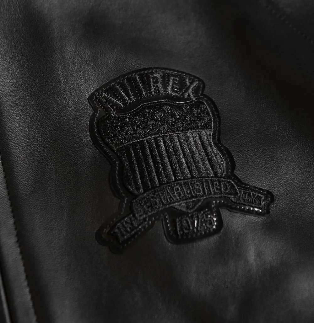 ICON JACKET BLK AVIREX