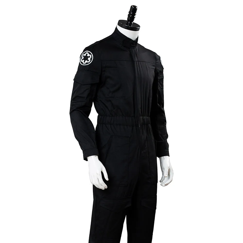 Imperial Tie Fighter Pilot Black flightsuit uniform jumpsuit