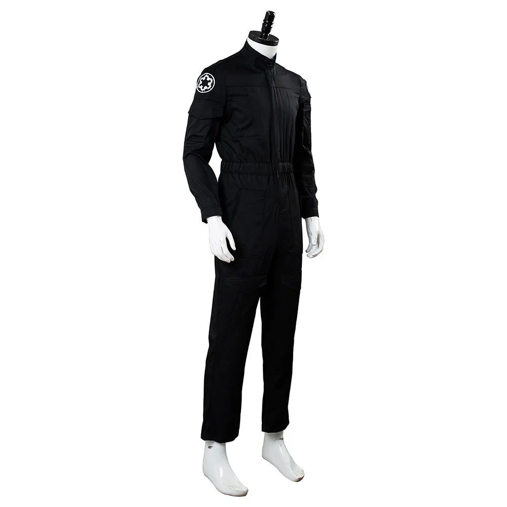 Imperial Tie Fighter Pilot Black flightsuit uniform jumpsuit