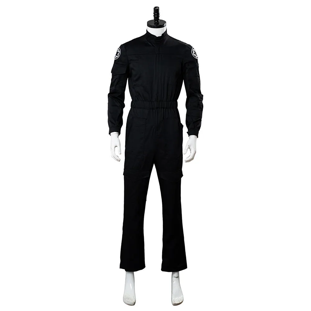 Imperial Tie Fighter Pilot Black flightsuit uniform jumpsuit