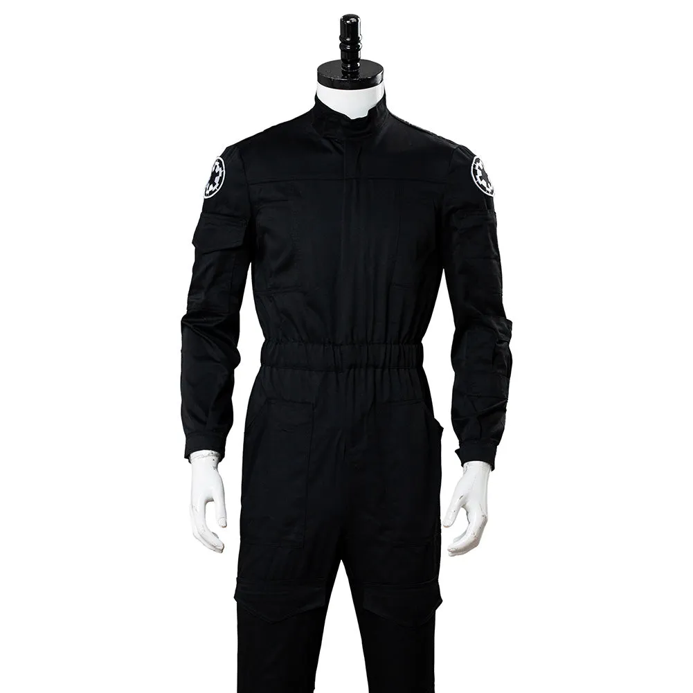 Imperial Tie Fighter Pilot Black flightsuit uniform jumpsuit
