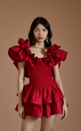 ISADORA TOP - RED