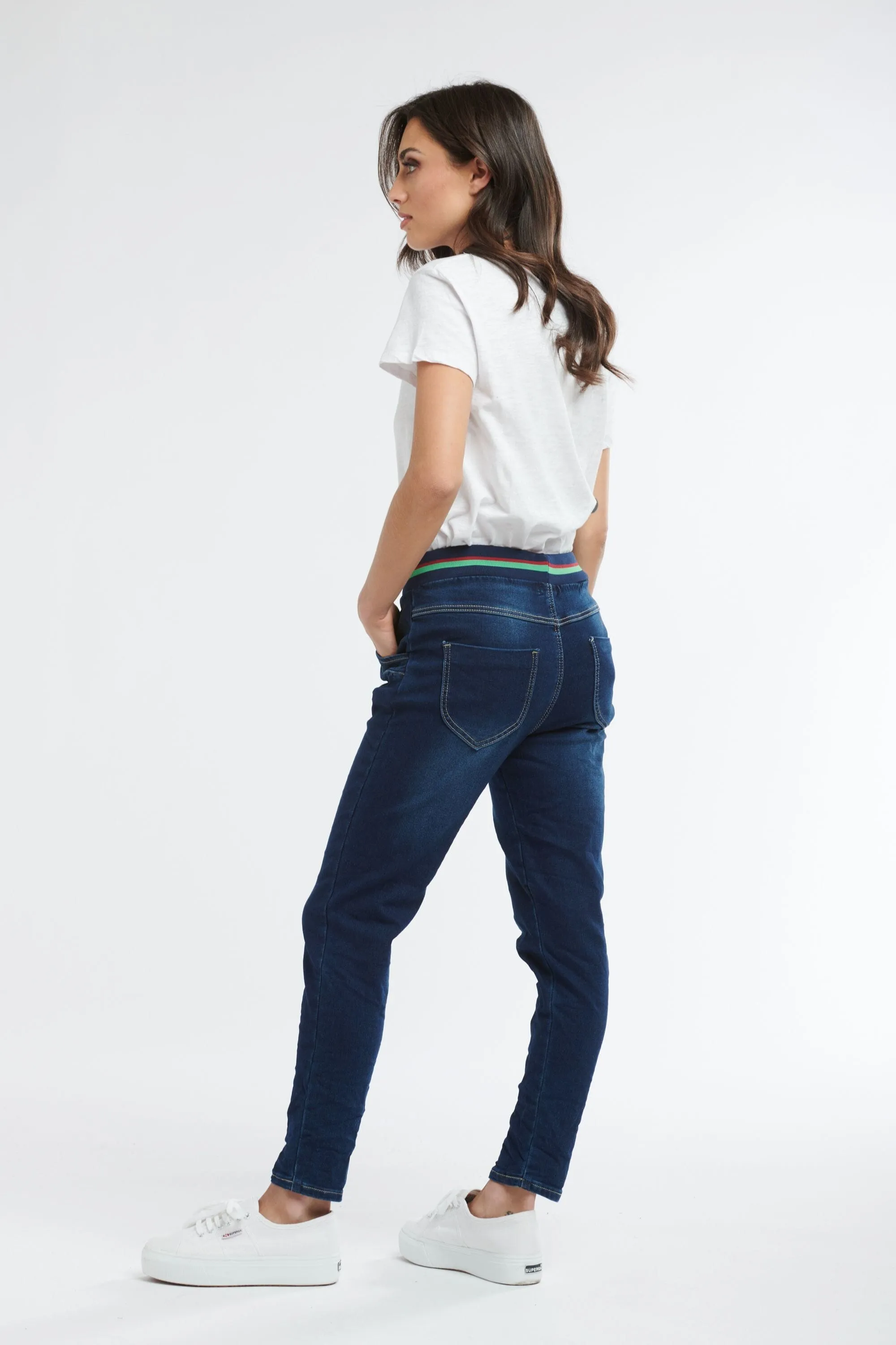 ITALIAN STAR  Ralph Jogger - Dark Denim