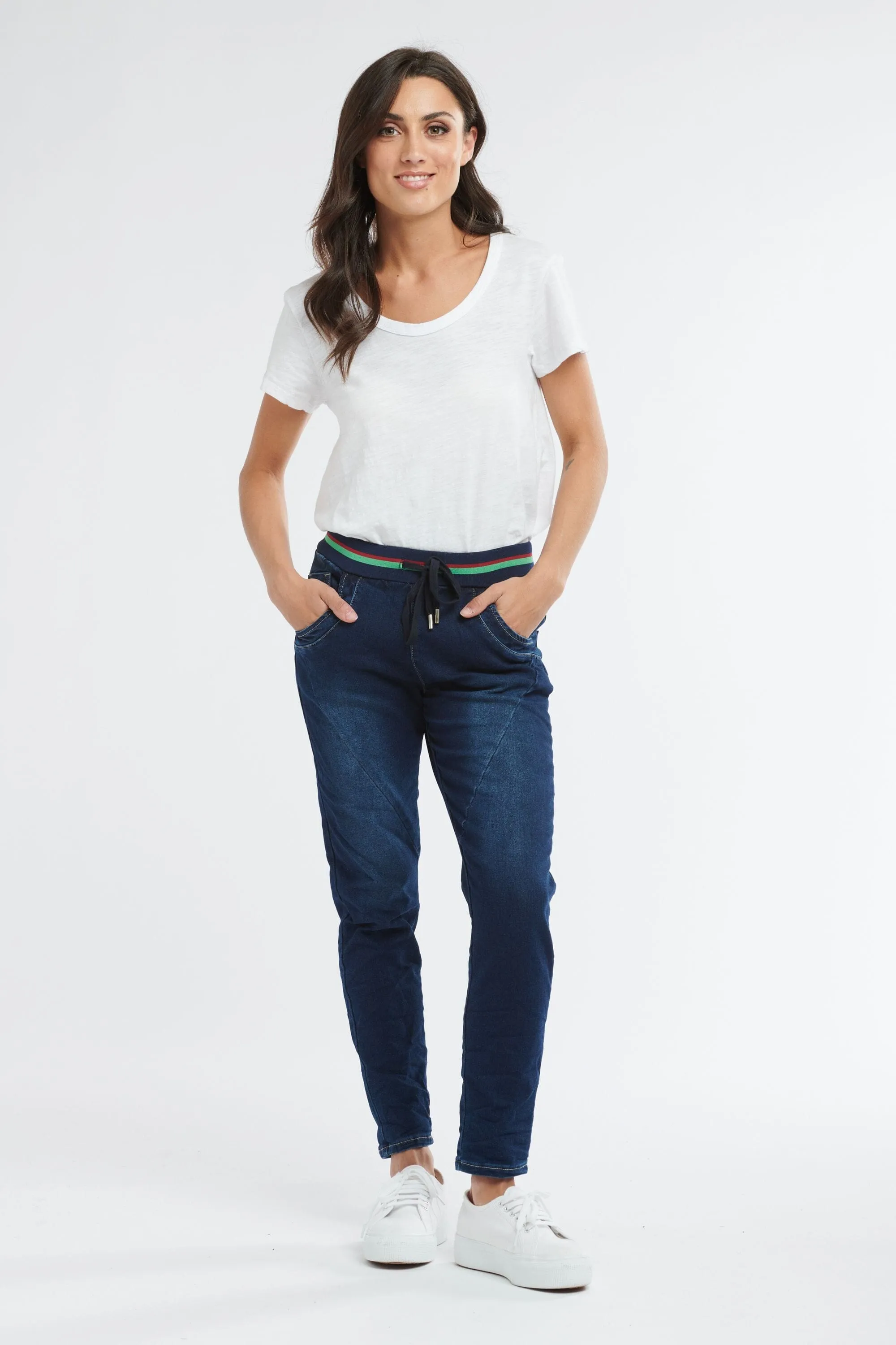 ITALIAN STAR  Ralph Jogger - Dark Denim