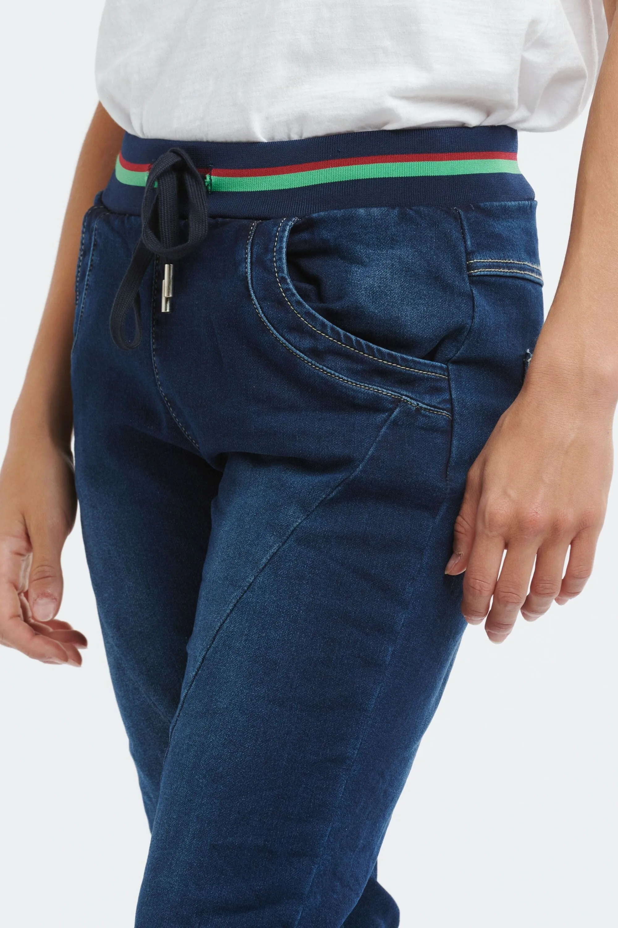 ITALIAN STAR  Ralph Jogger - Dark Denim