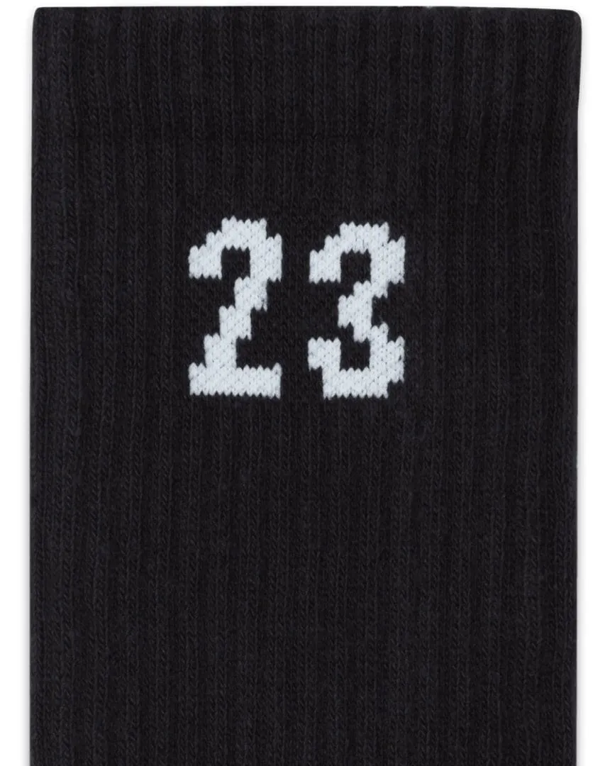 Jordan Essential Crew Sock 6 Pack - Black / White