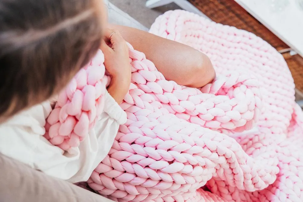 Knitted Weighted Blanket