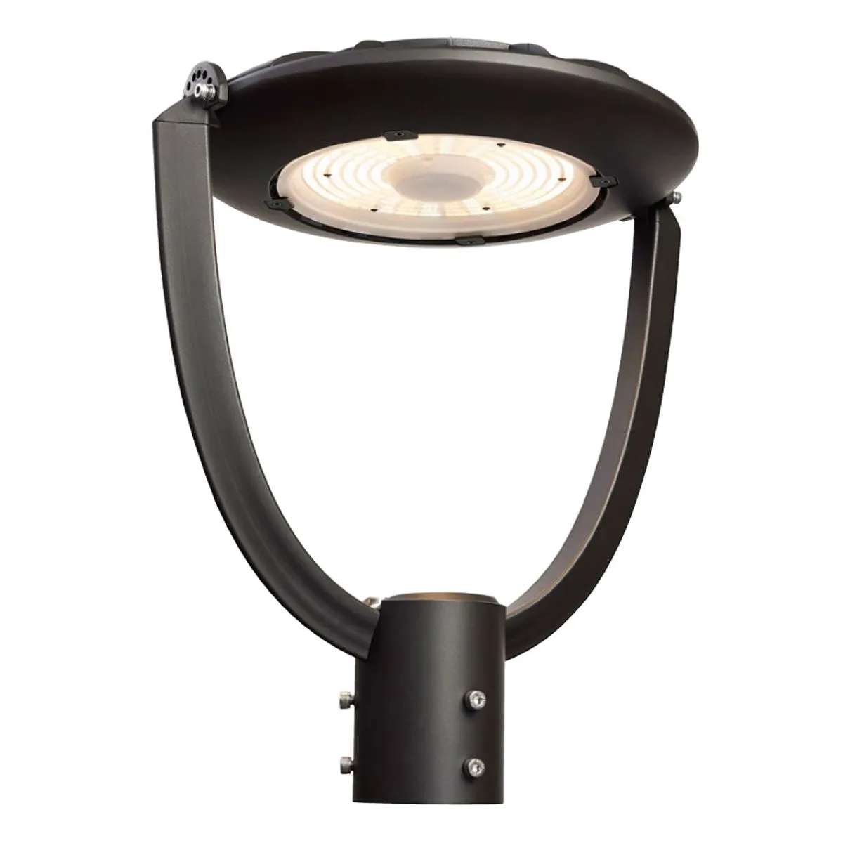 LED Post Top Area Light, 75 Watts, 10100 Lumens, Selectable CCT 30K/40K/50K, 120-347V