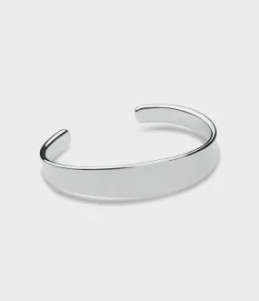 Liquid Bangle in Silver, Size Extra Small
