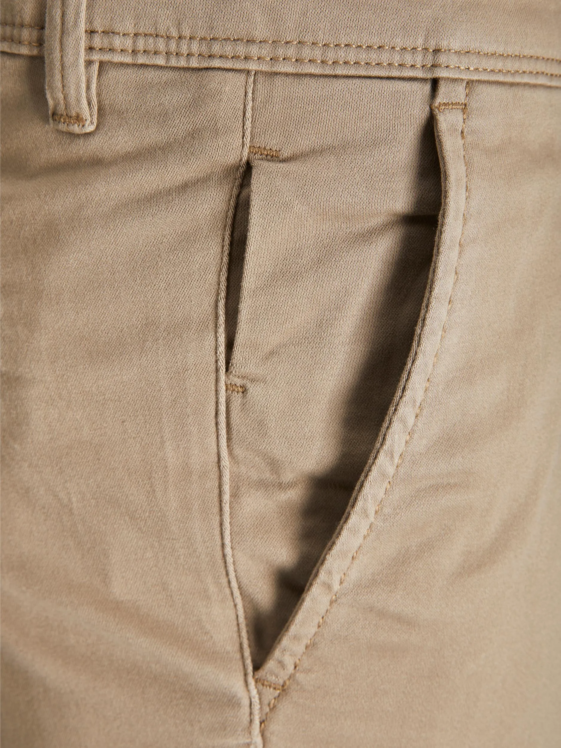 Marco Bowie Mens Beige Chino