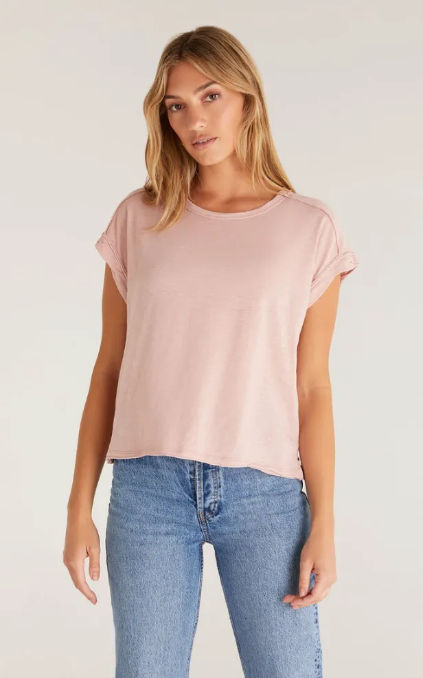 Market Cuffed Tee