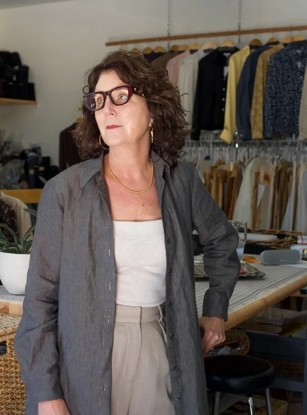 Market Shirtdress, Saddle