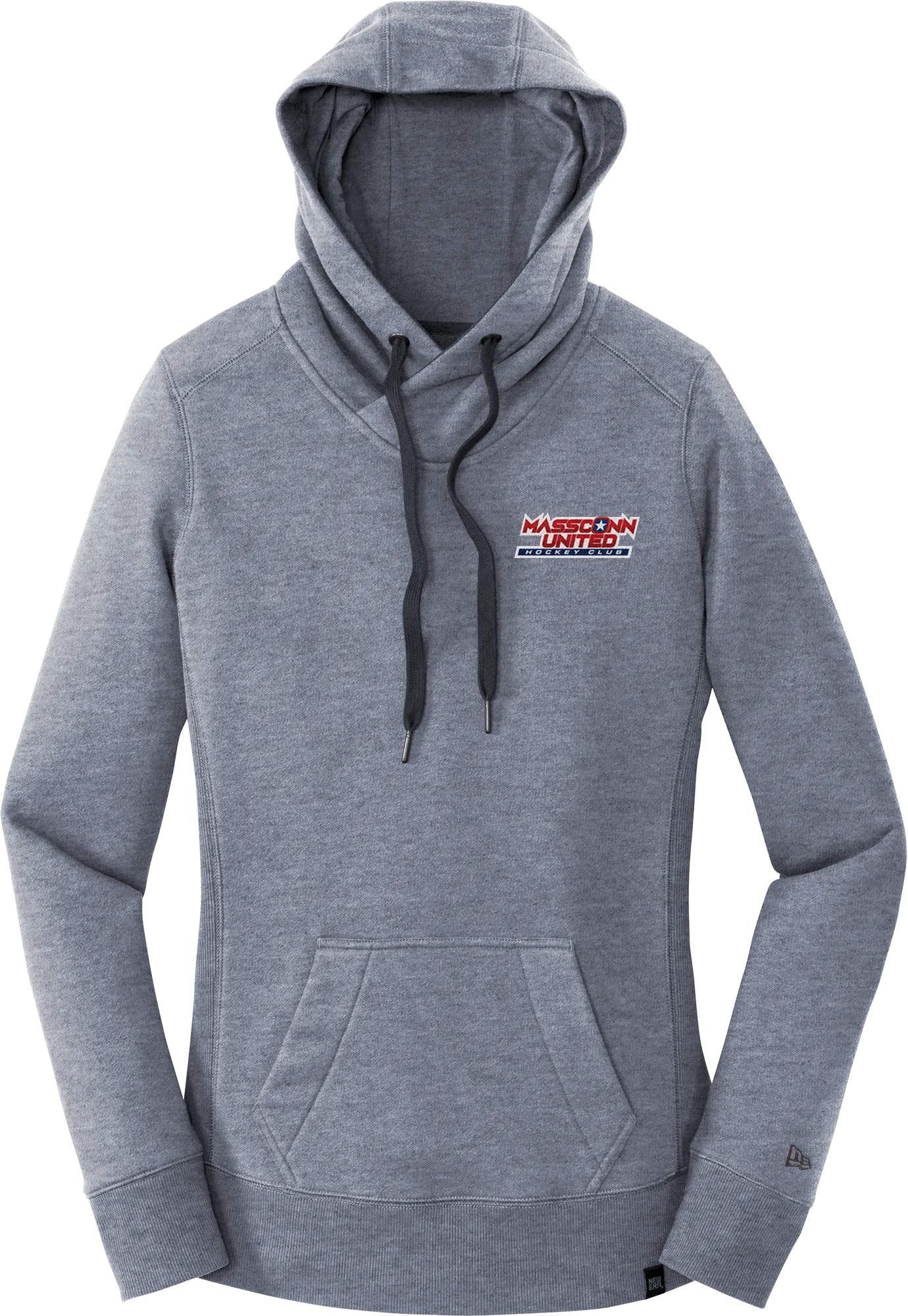 Mass Conn United New Era Ladies French Terry Pullover Hoodie