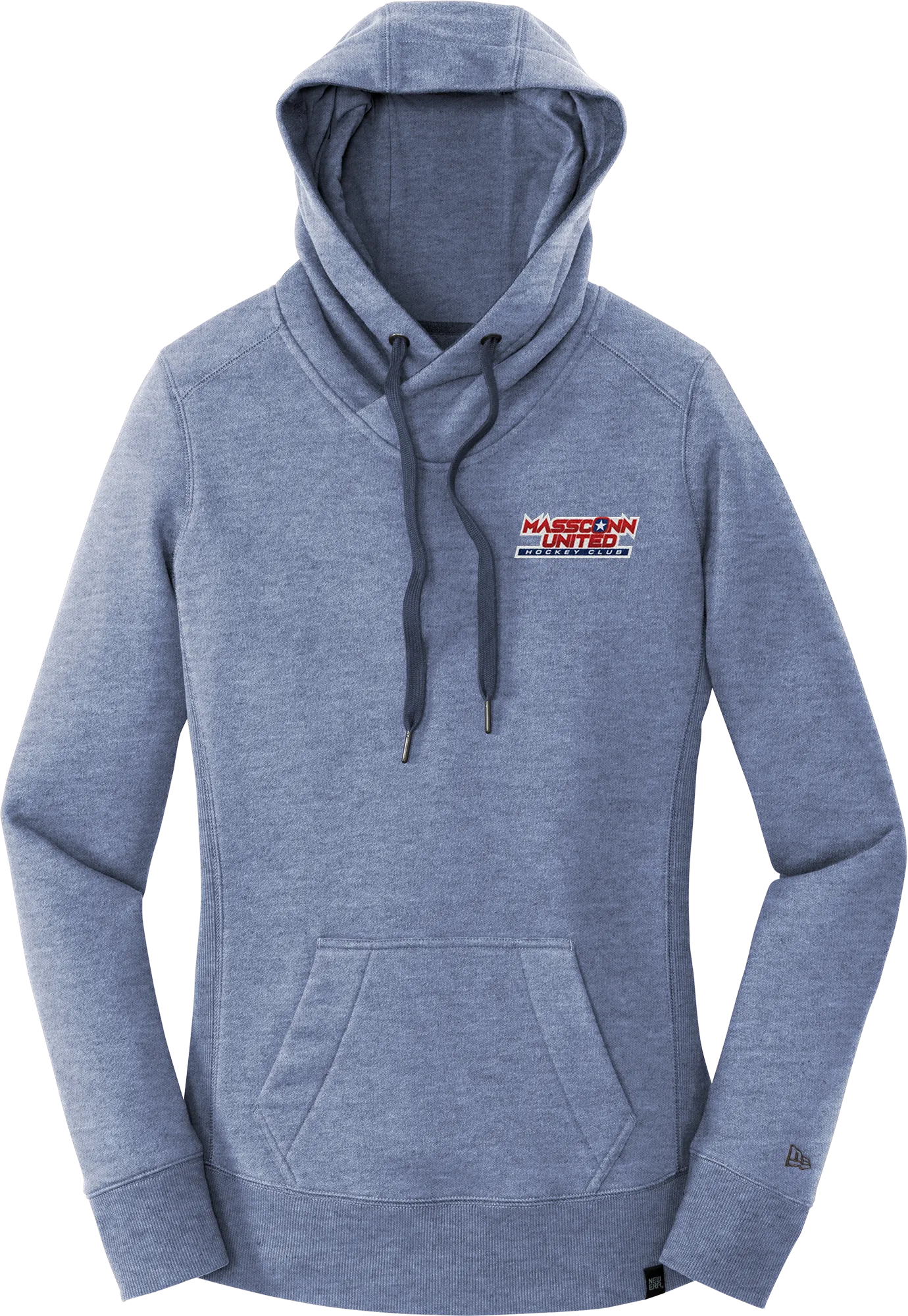 Mass Conn United New Era Ladies French Terry Pullover Hoodie