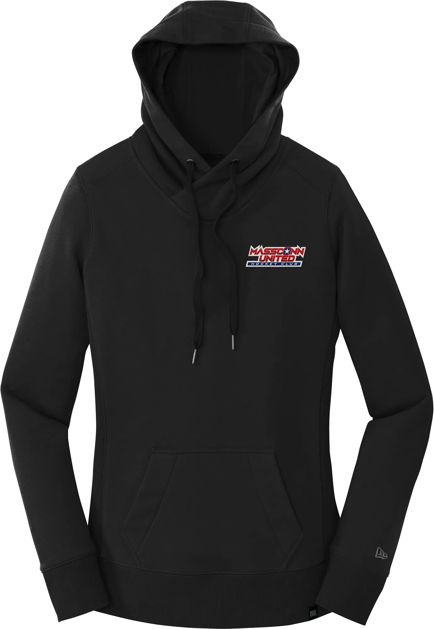 Mass Conn United New Era Ladies French Terry Pullover Hoodie