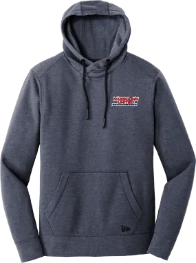 Mass Conn United New Era Tri-Blend Fleece Pullover Hoodie