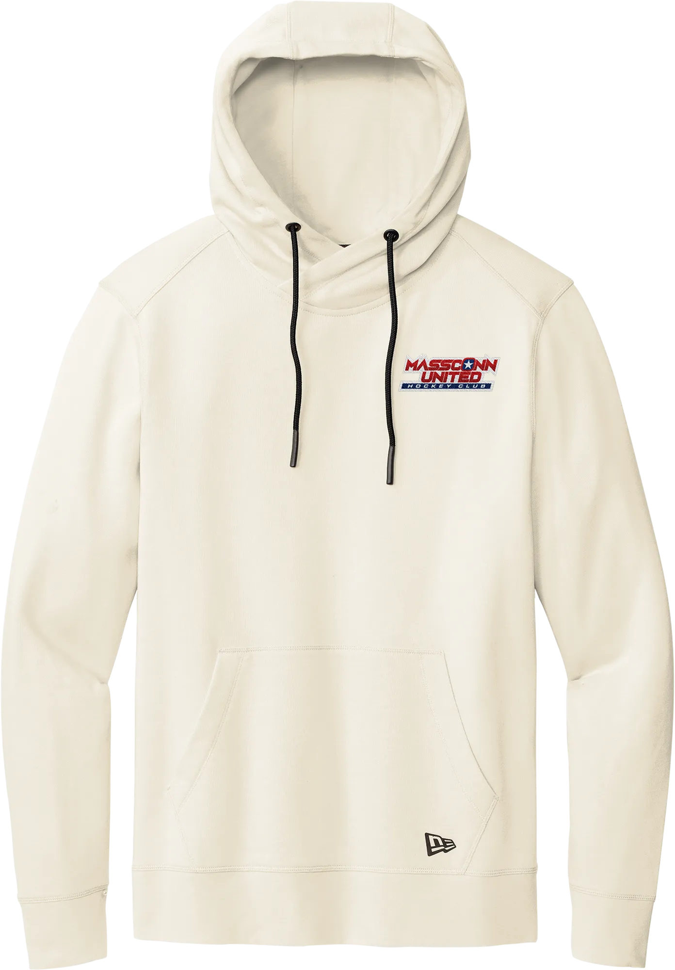 Mass Conn United New Era Tri-Blend Fleece Pullover Hoodie