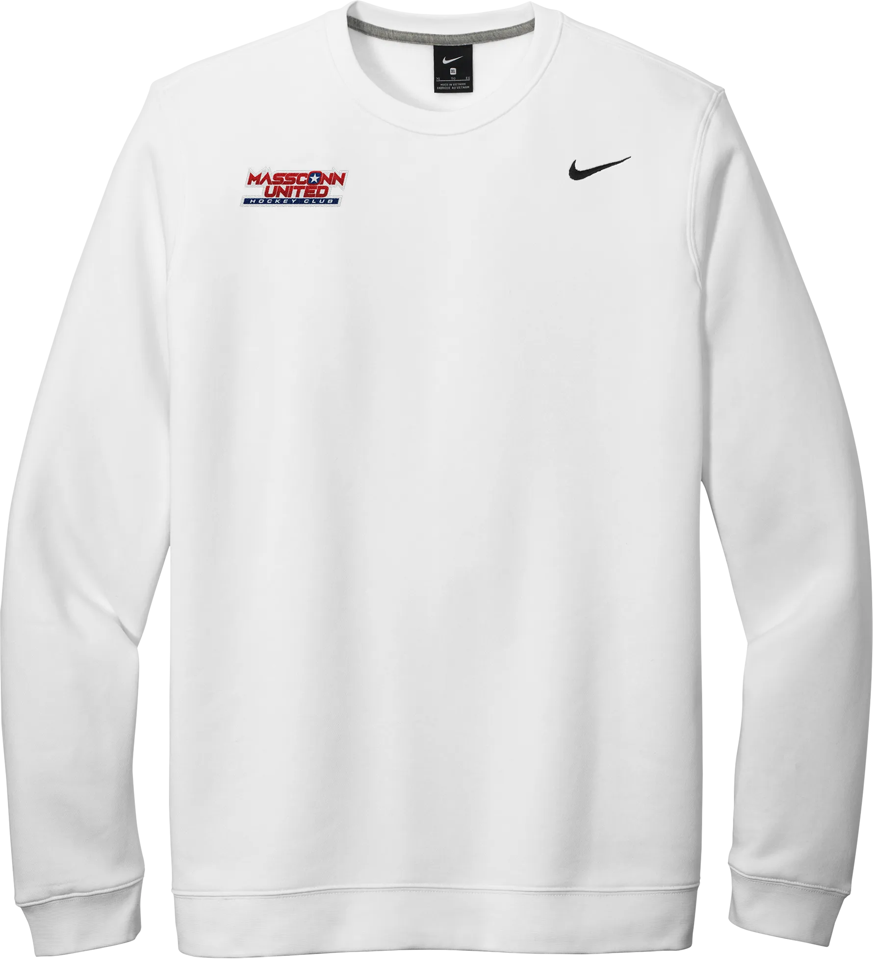 Mass Conn United Nike Club Fleece Crew