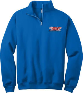 Mass Conn United NuBlend 1/4-Zip Cadet Collar Sweatshirt