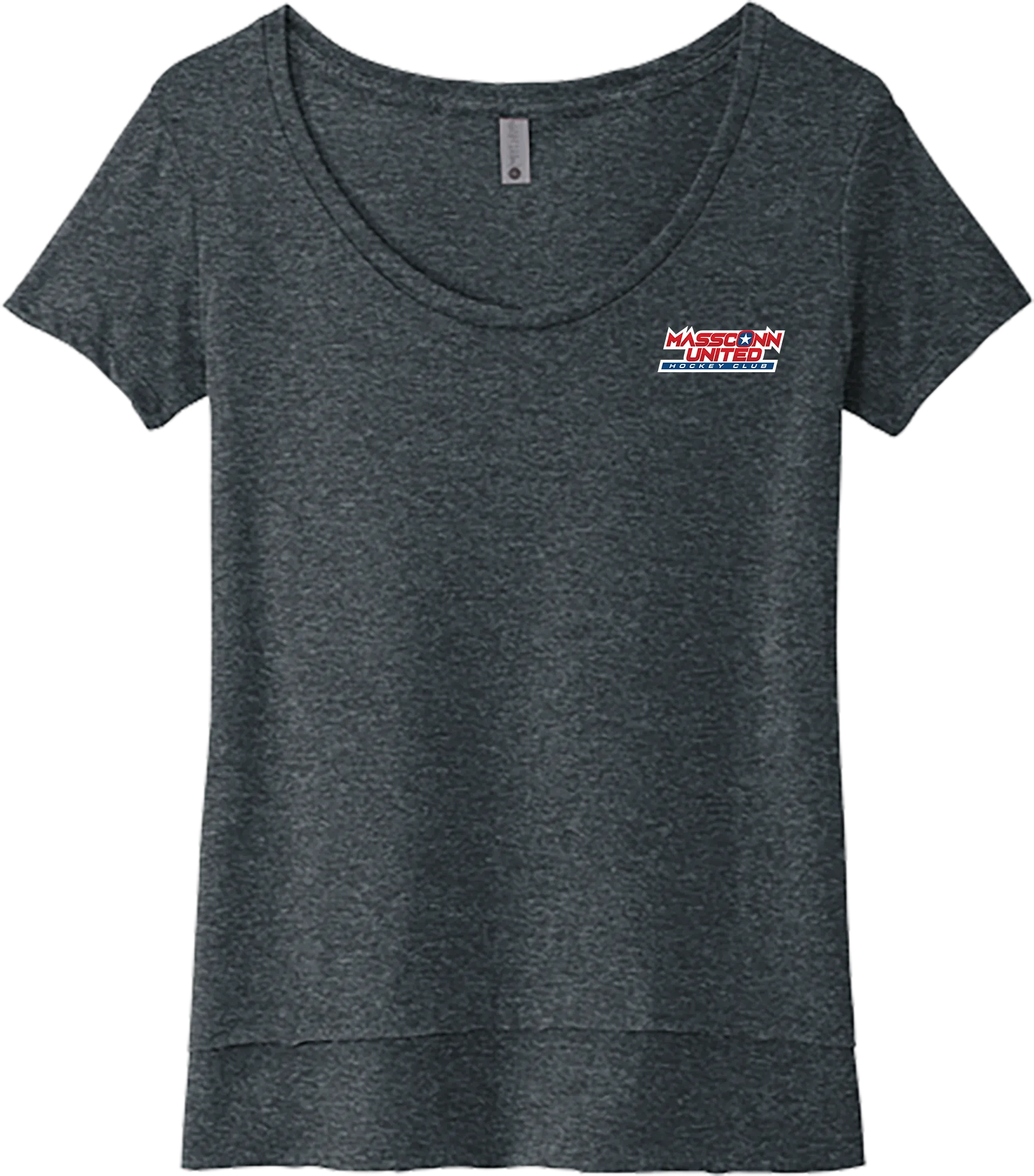 Mass Conn United Womens Festival Scoop Neck Tee