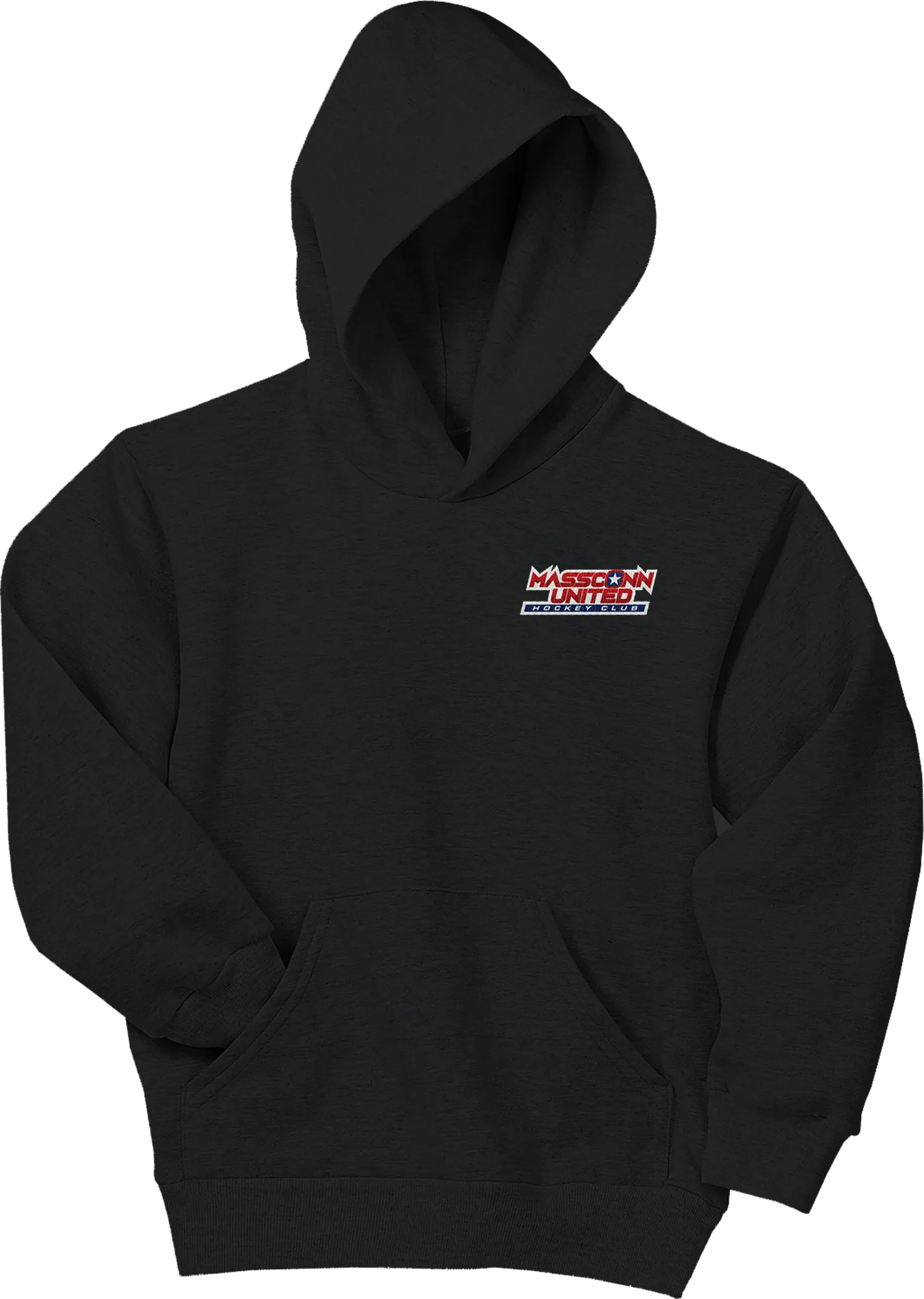 Mass Conn United Youth EcoSmart Pullover Hooded Sweatshirt