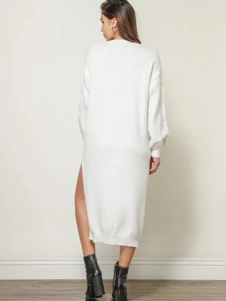 Maya Maxi Sweater Dress