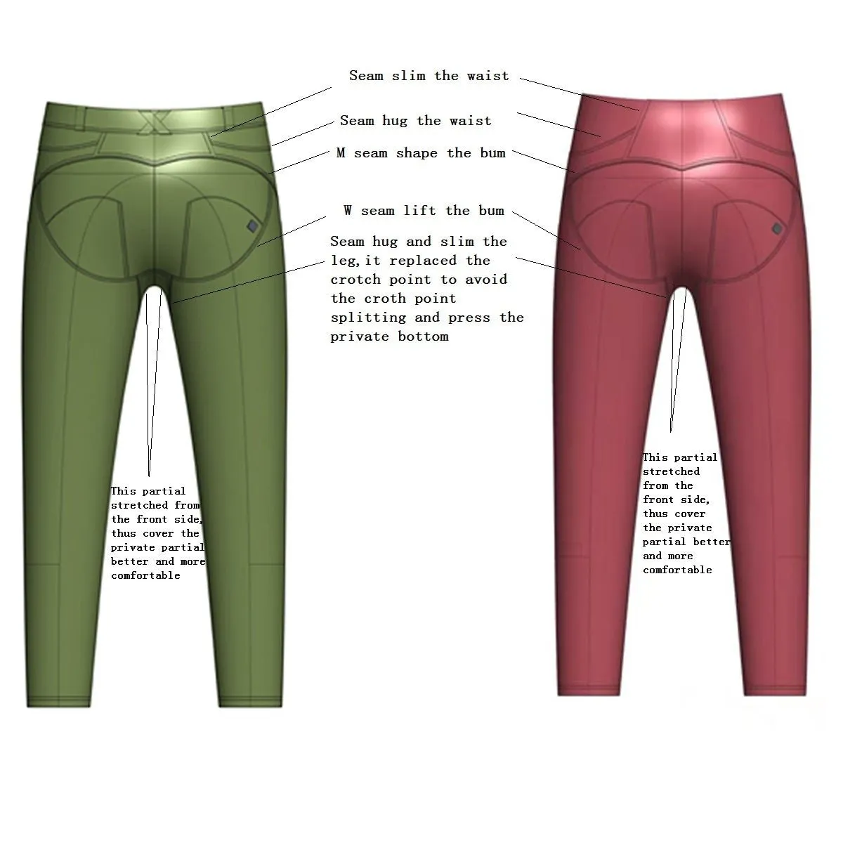 Melody Shaping Pant High Waist Black Denim - Bootleg (Flare)