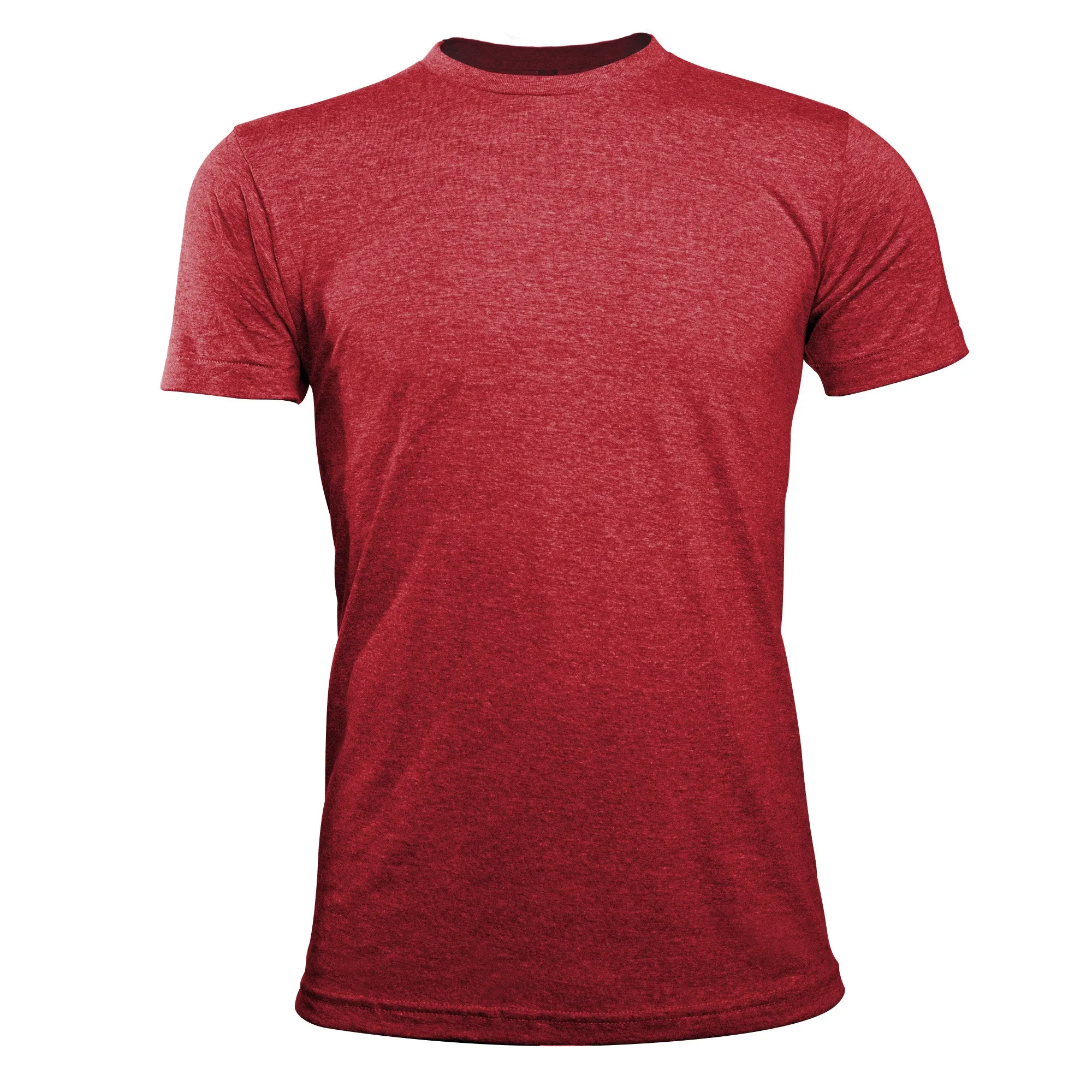 Men's Blank Tee - Heather Red