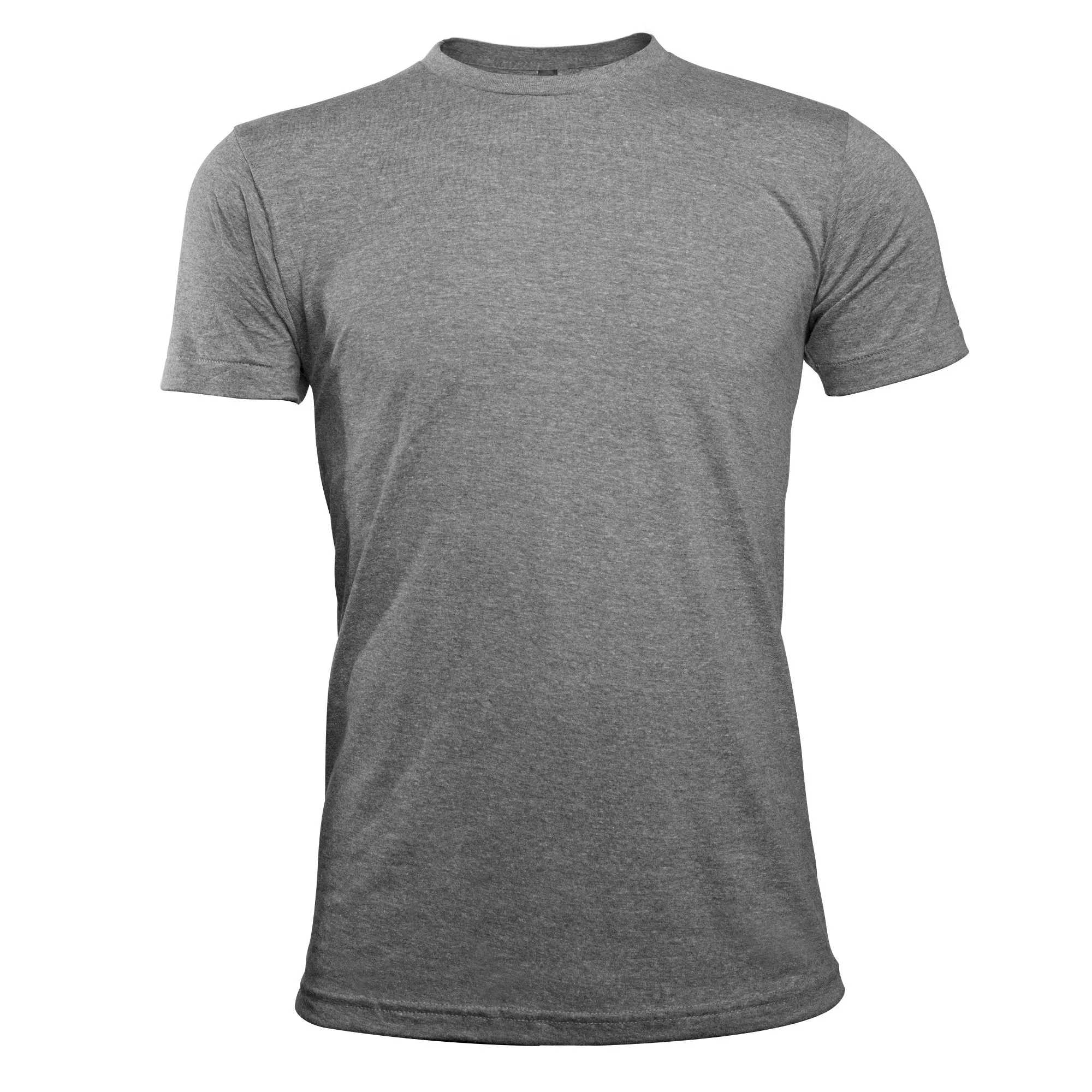 Men's Blank Tee - Tri-Grey