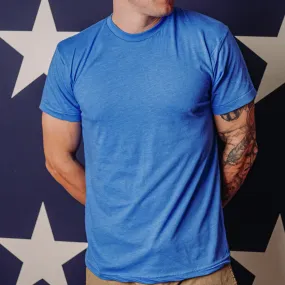 Men's Blank Tee - Vintage Blue
