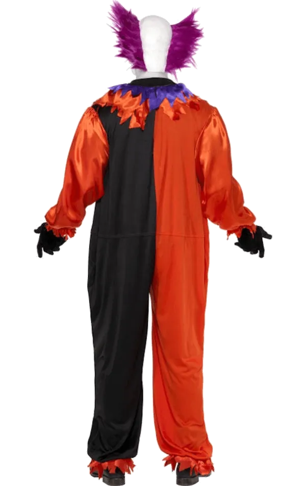Mens Sinister Circus Clown Halloween Costume