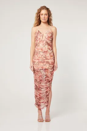 MICA MAXI DRESS - MULTI
