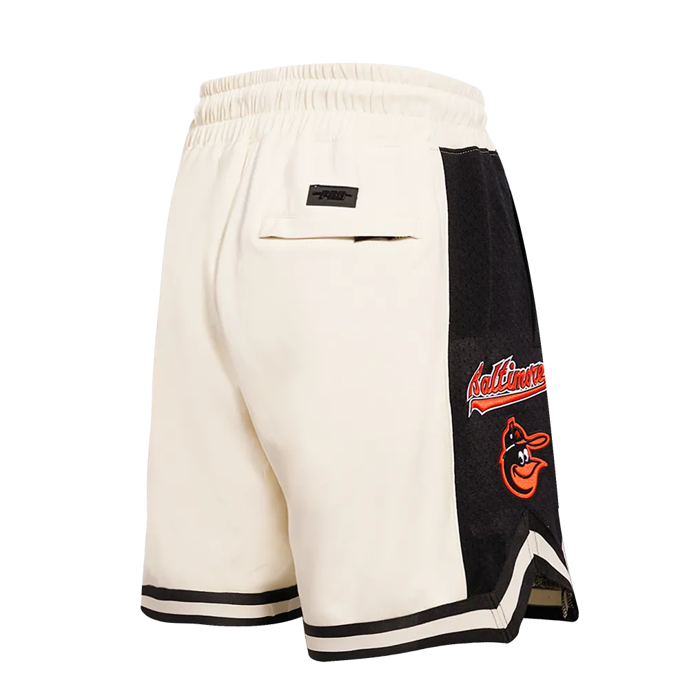 MLB BALTIMORE ORIOLES RETRO CLASSIC MEN'S 2.0 SHORT (EGGSHELL/ BLACK)