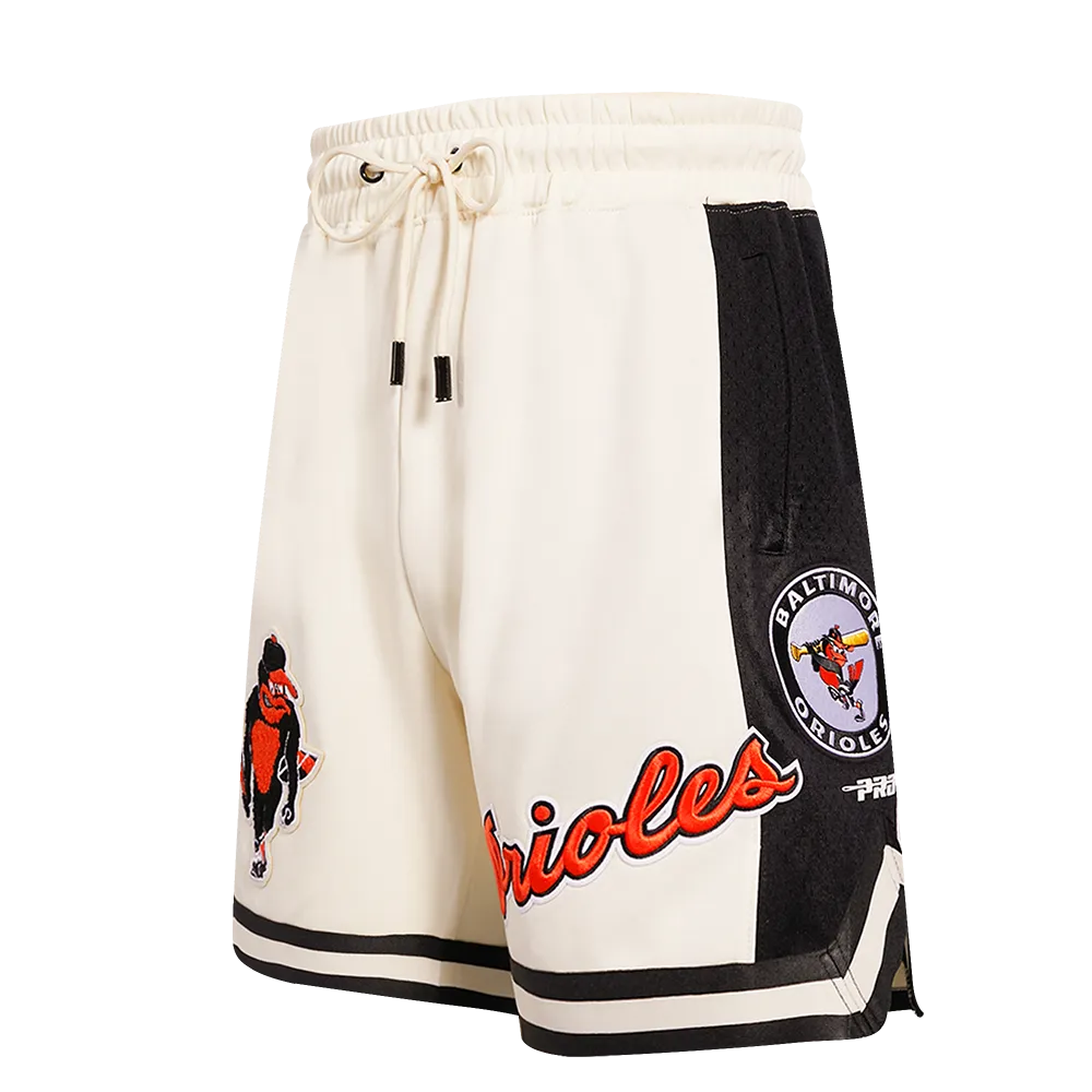 MLB BALTIMORE ORIOLES RETRO CLASSIC MEN'S 2.0 SHORT (EGGSHELL/ BLACK)