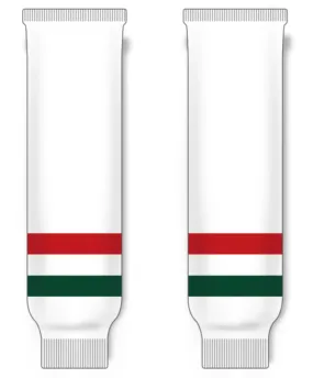 Modelline 2022 Minnesota Wild Reverse Retro White Knit Ice Hockey Socks