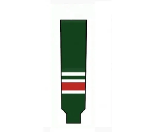 Modelline 2022 New Jersey Devils Reverse Retro Dark Green Knit Ice Hockey Socks