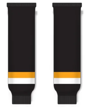 Modelline 2023 Boston Bruins Reverse Retro Black Knit Ice Hockey Socks