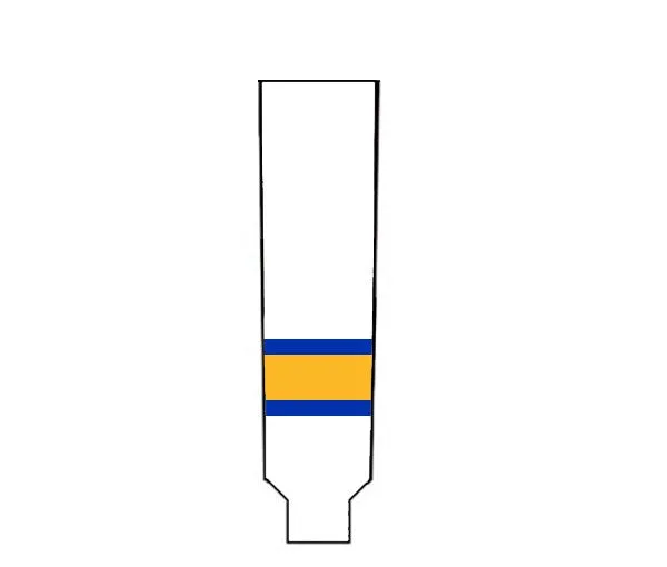Modelline 2023 Buffalo Sabres Reverse Retro White Knit Ice Hockey Socks