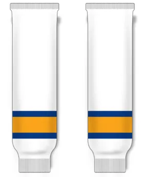 Modelline 2023 Buffalo Sabres Reverse Retro White Knit Ice Hockey Socks