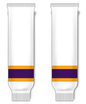 Modelline 2023 Los Angeles Kings Reverse Retro White Knit Ice Hockey Socks