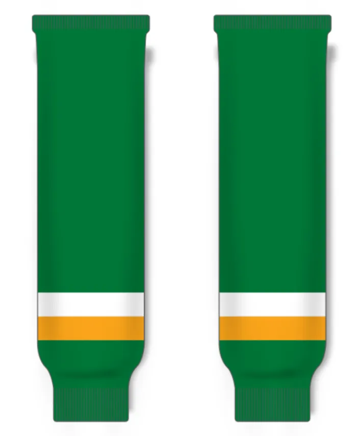 Modelline 2023 Minnesota Wild Reverse Retro Kelly Green Knit Ice Hockey Socks