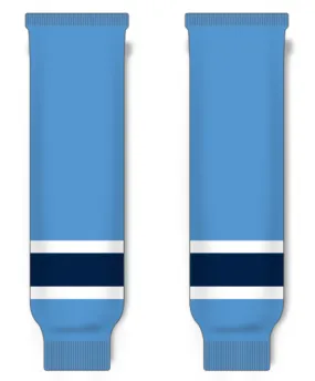 Modelline 2023 Montreal Canadiens Reverse Retro Sky Blue Knit Ice Hockey Socks