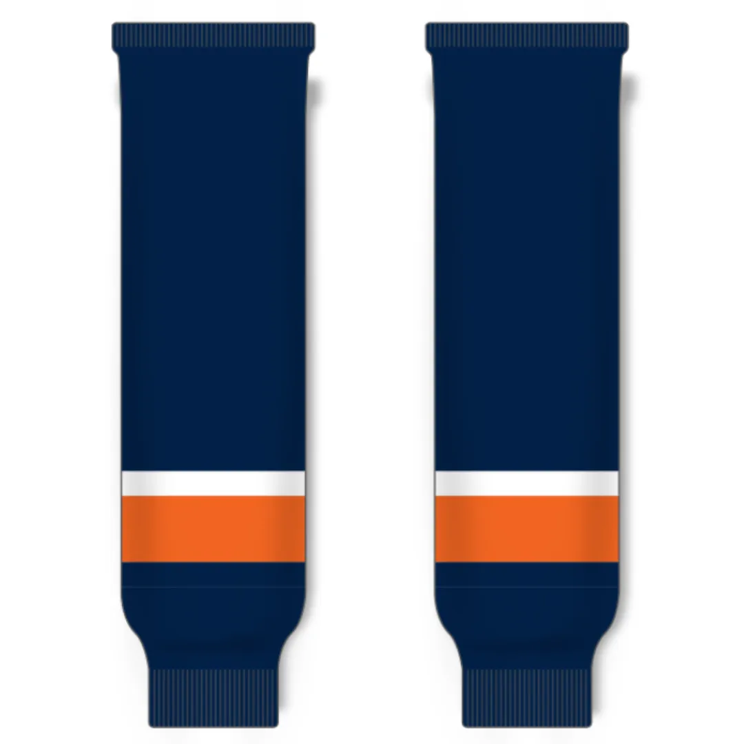 Modelline 2023 New York Islanders Reverse Retro Navy Knit Ice Hockey Socks