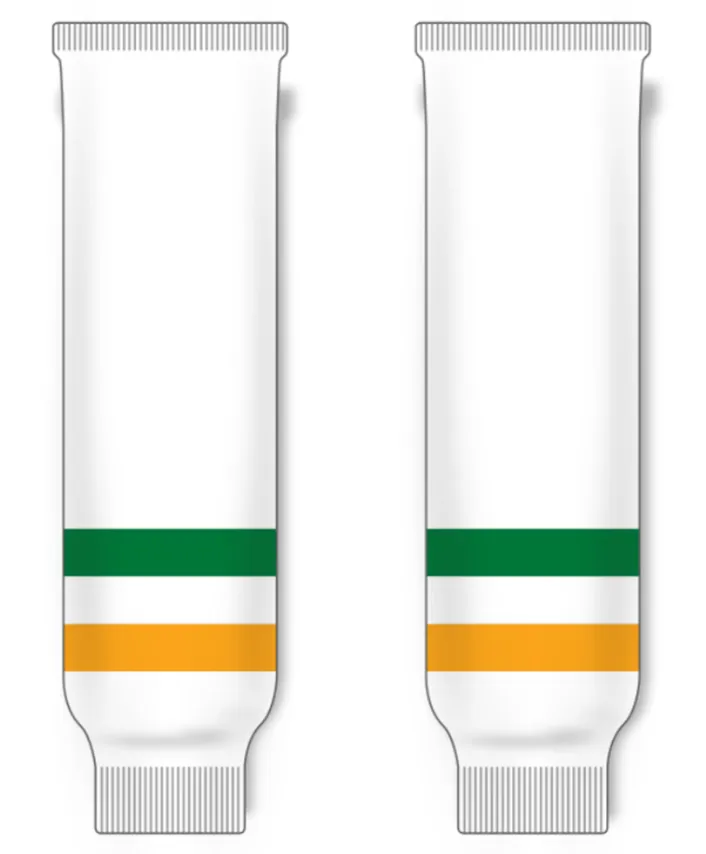 Modelline Minnesota Wild Reverse Retro White Knit Ice Hockey Socks