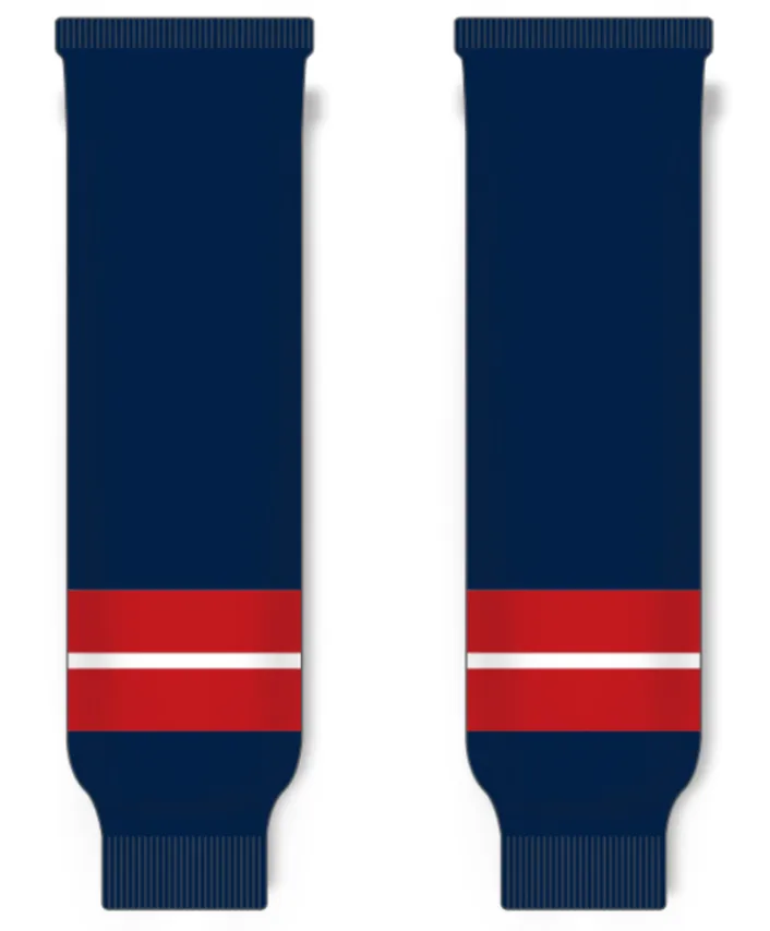 Modelline New York Rangers Reverse Retro Navy Knit Ice Hockey Socks