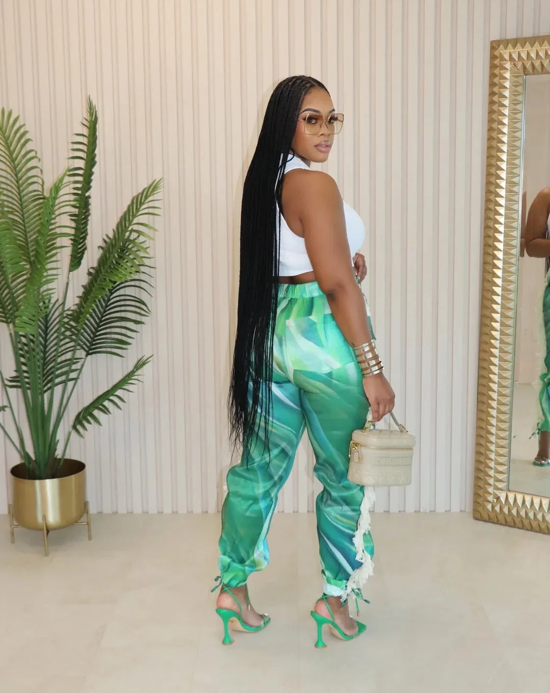 Ms. Miami Swirl Pants - Multi Color