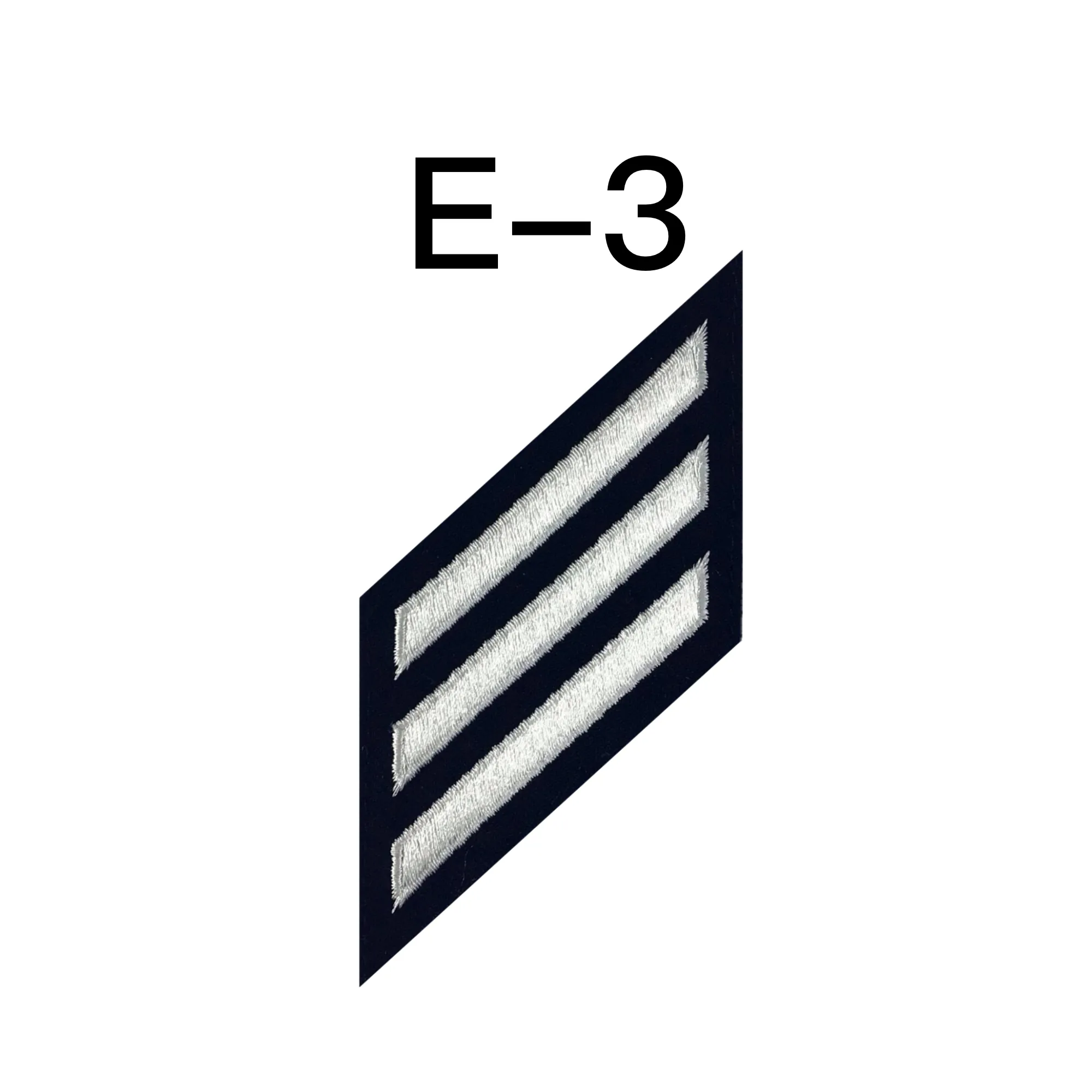 NAVY E2-E3 Combo Rating Badge: Mass Communications Specialist - Blue