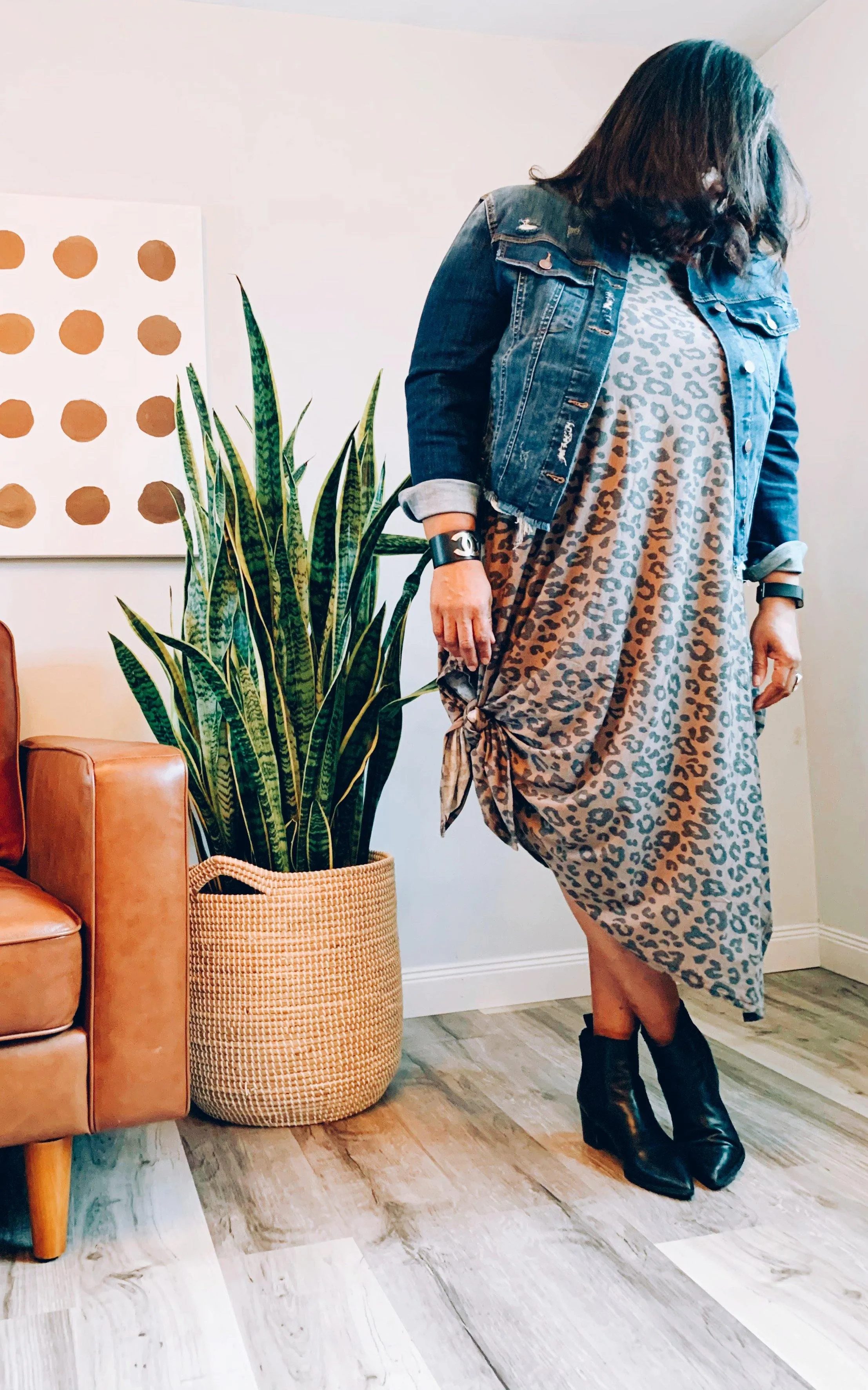 NEVER ENOUGH LEOPARD DRESS